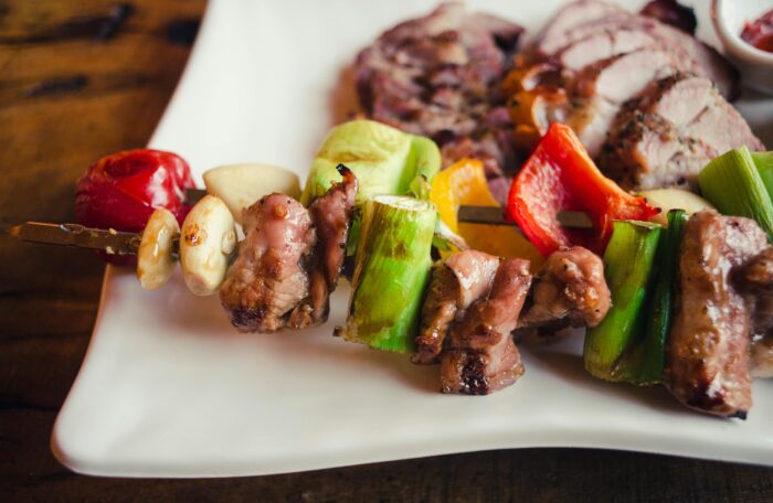 Grilled Lamb Skewer